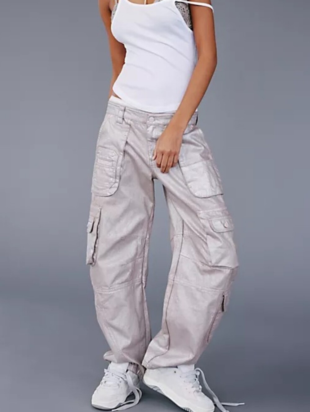 Free People Barrel Leg Jeans